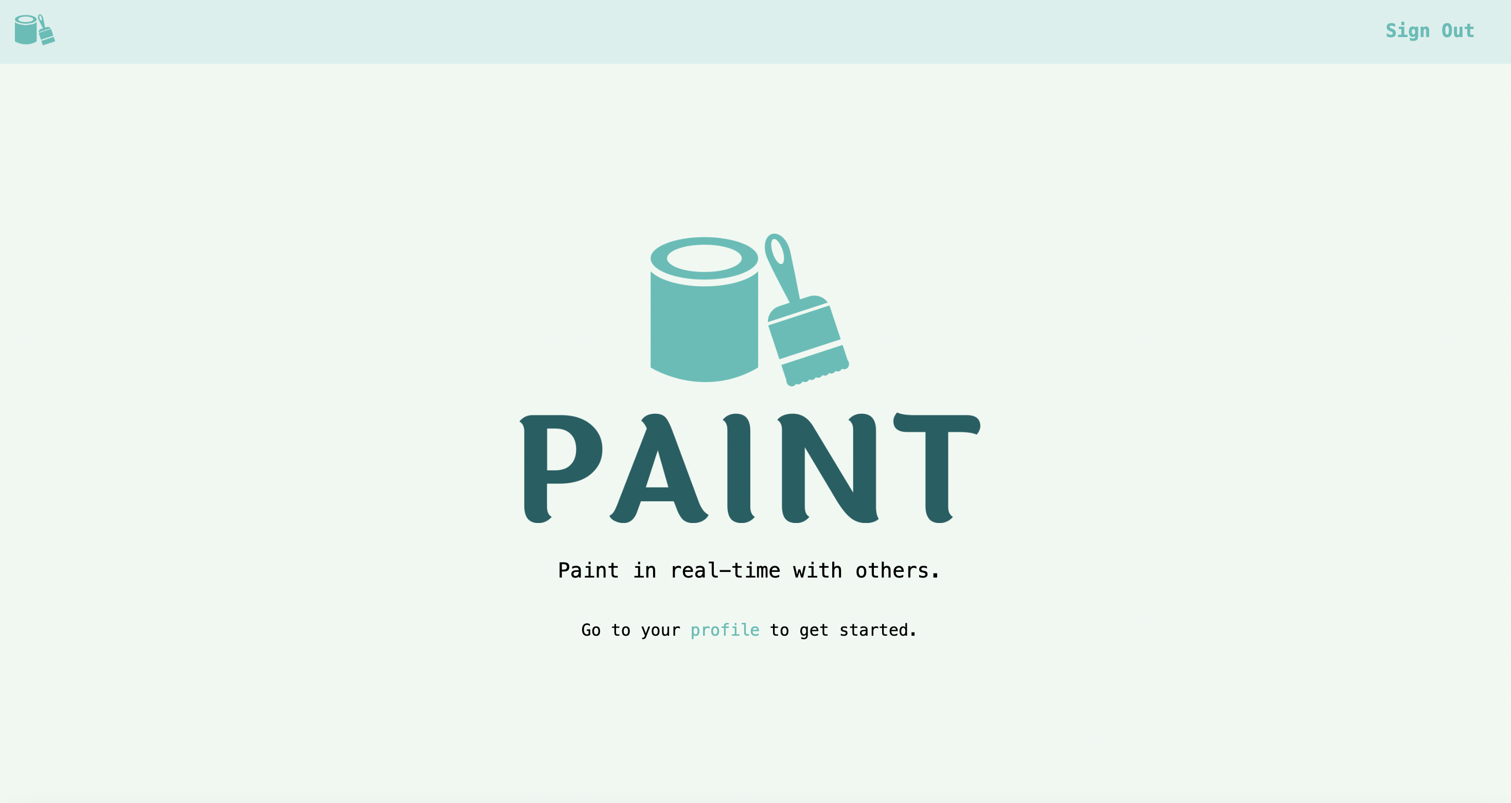 Picture of the served website