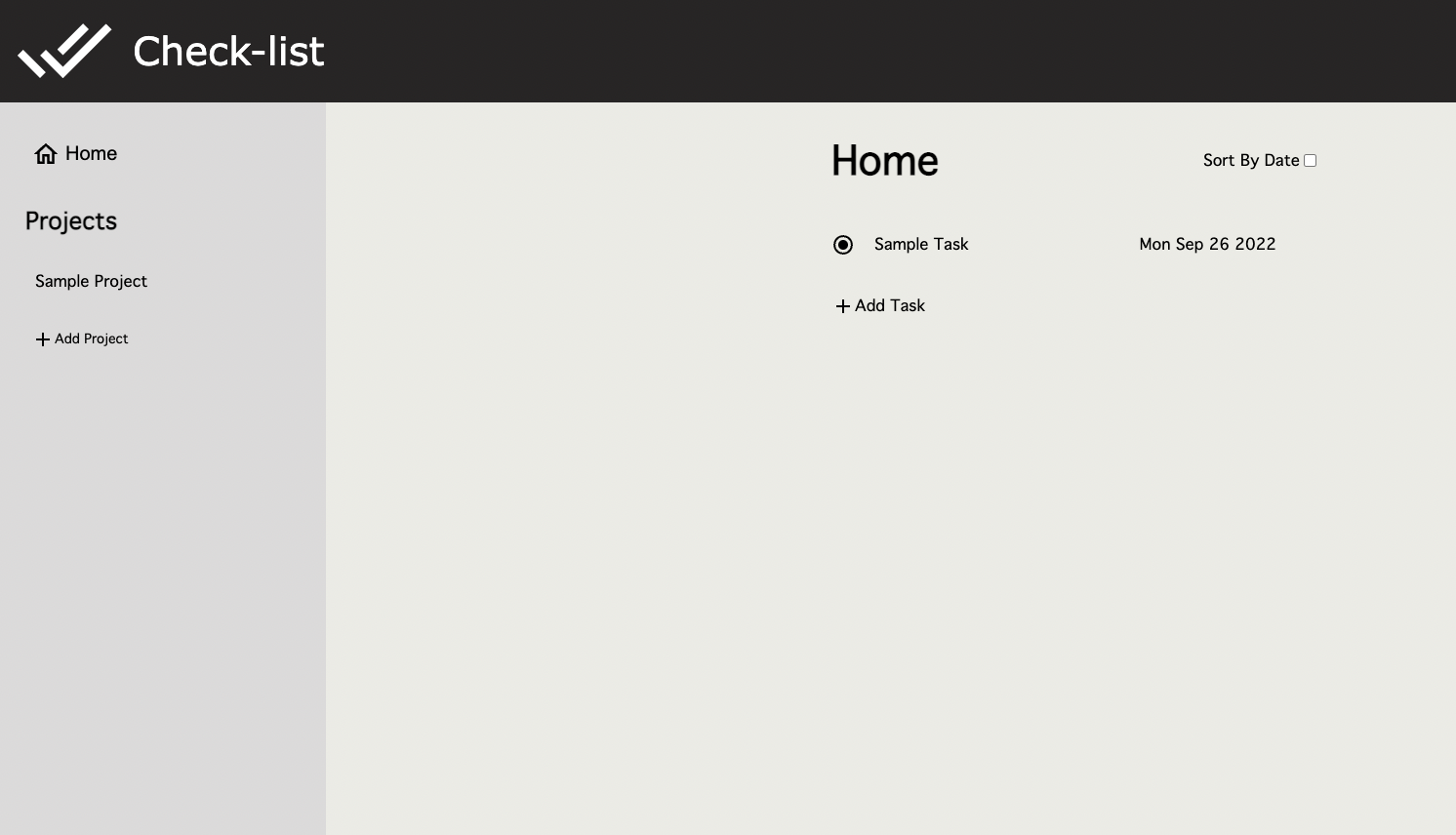 To-do list app